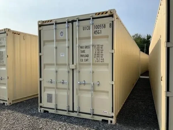 Container Marittimo 40 Piedi High Cube Nuovo (Primo Viaggio) – 40′ x 9.5