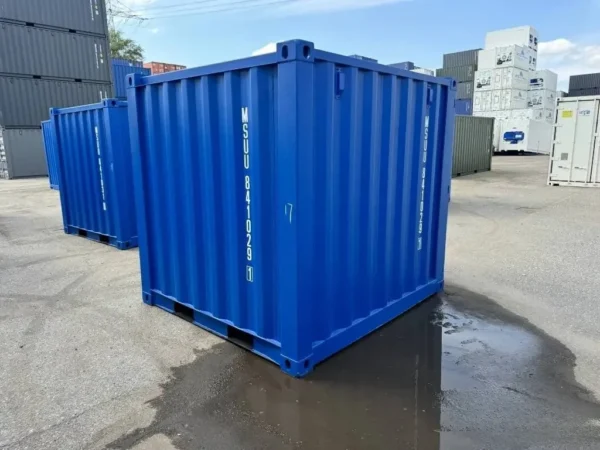 Container Magazzino 8 Piedi Nuovo – Robusta Costruzione (RAL 5010) - immagine 6