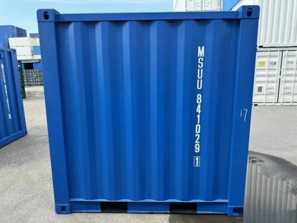 Container Magazzino 8 Piedi Nuovo – Robusta Costruzione (RAL 5010) - immagine 7