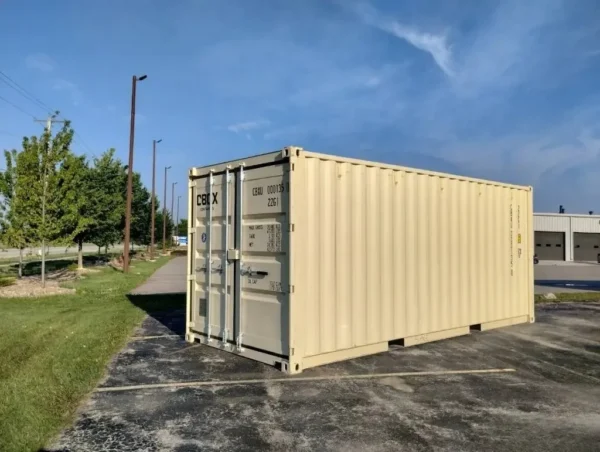 Container 20 Piedi ‘Primo Viaggio’ con Lockbox e Tasche Muletto