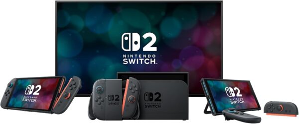 Console Nintendo Switch 2 Con 4 Giochi: Super Mario Party Jamboree + Mario Kart World + Kirby e la Terra perduta + Leggende Pokémon: Z-A - immagine 3