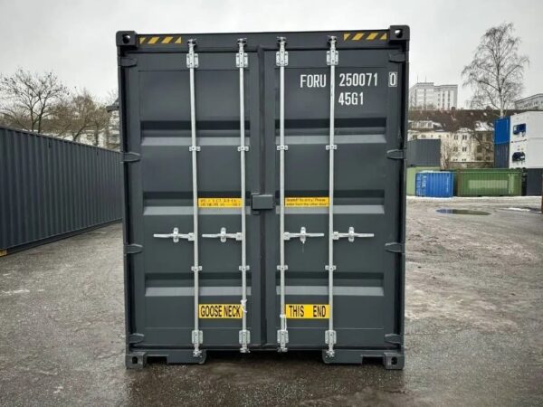 Container 40′ High Cube Double Door Nuovo (2023) – RAL 7016 - immagine 7