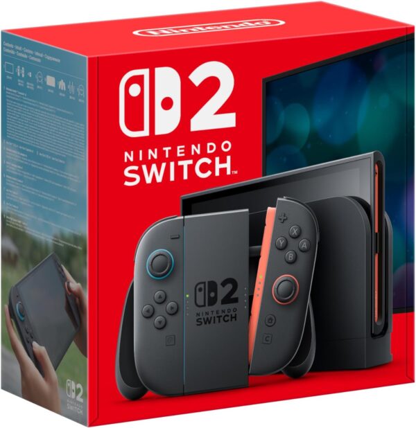 Console Nintendo Switch 2 Con 4 Giochi: Super Mario Party Jamboree + Mario Kart World + Kirby e la Terra perduta + Leggende Pokémon: Z-A - immagine 2