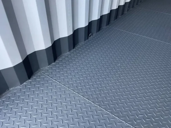 Container 20 Piedi Nuovo con Pavimento in Acciaio e Luce – RAL 7016 - immagine 13