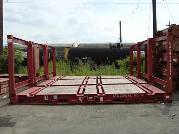 Flat Rack Pieghevoli 20 Piedi – Versatilità e Resistenza - immagine 2