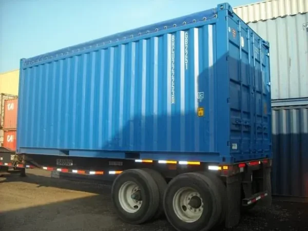 Container con Tetto Apribile in Tela 20 Piedi – Per Carichi Voluminosi e Pesanti