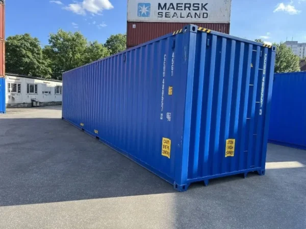 Container 40 Piedi High Cube Nuovo (Primo Viaggio) – RAL 5010 - immagine 4