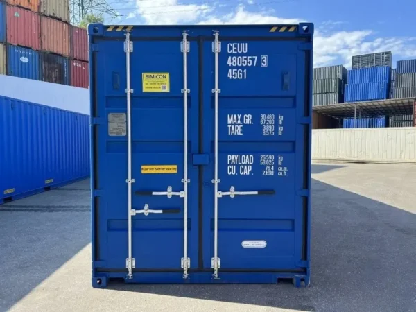 Container 40 Piedi High Cube Nuovo (Primo Viaggio) – RAL 5010 - immagine 7