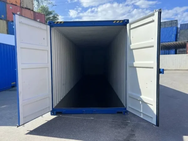 Container 40 Piedi High Cube Nuovo (Primo Viaggio) – RAL 5010 - immagine 8