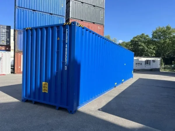 Container 40 Piedi High Cube Nuovo (Primo Viaggio) – RAL 5010 - immagine 9